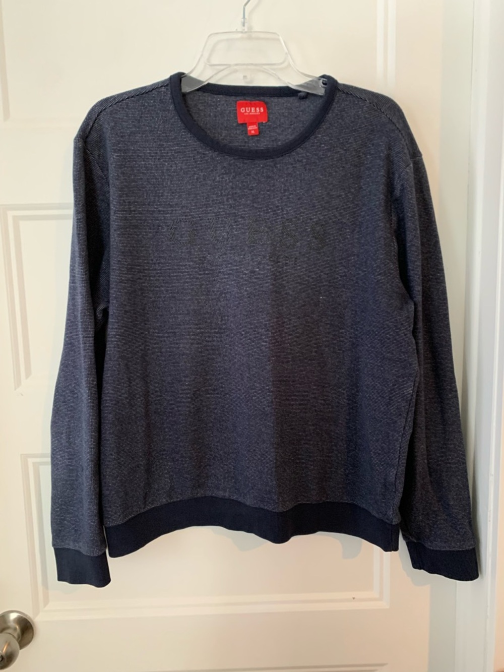 GUESS Los Angeles, Men's Navy Crewneck Sweater XL
